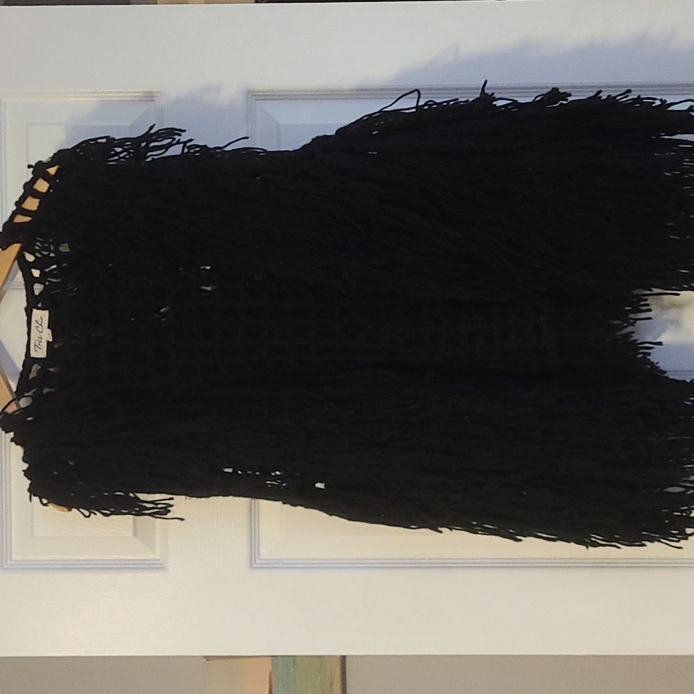 Tres Chic shaggy vest